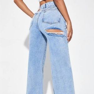 high rise baggy jeans distressed | BDG Urban Outfitters